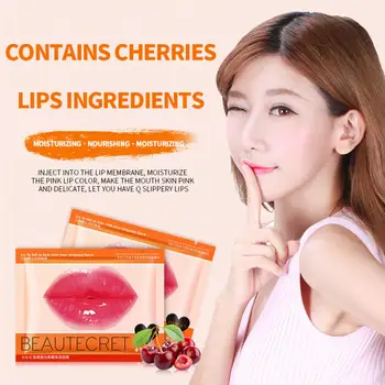 

8g Collagen Lip Gel Mask Hydrating Pads Lip Enhancer Plumper Moisturizing Exfoliating Lip Anti Wrinkle Essentials