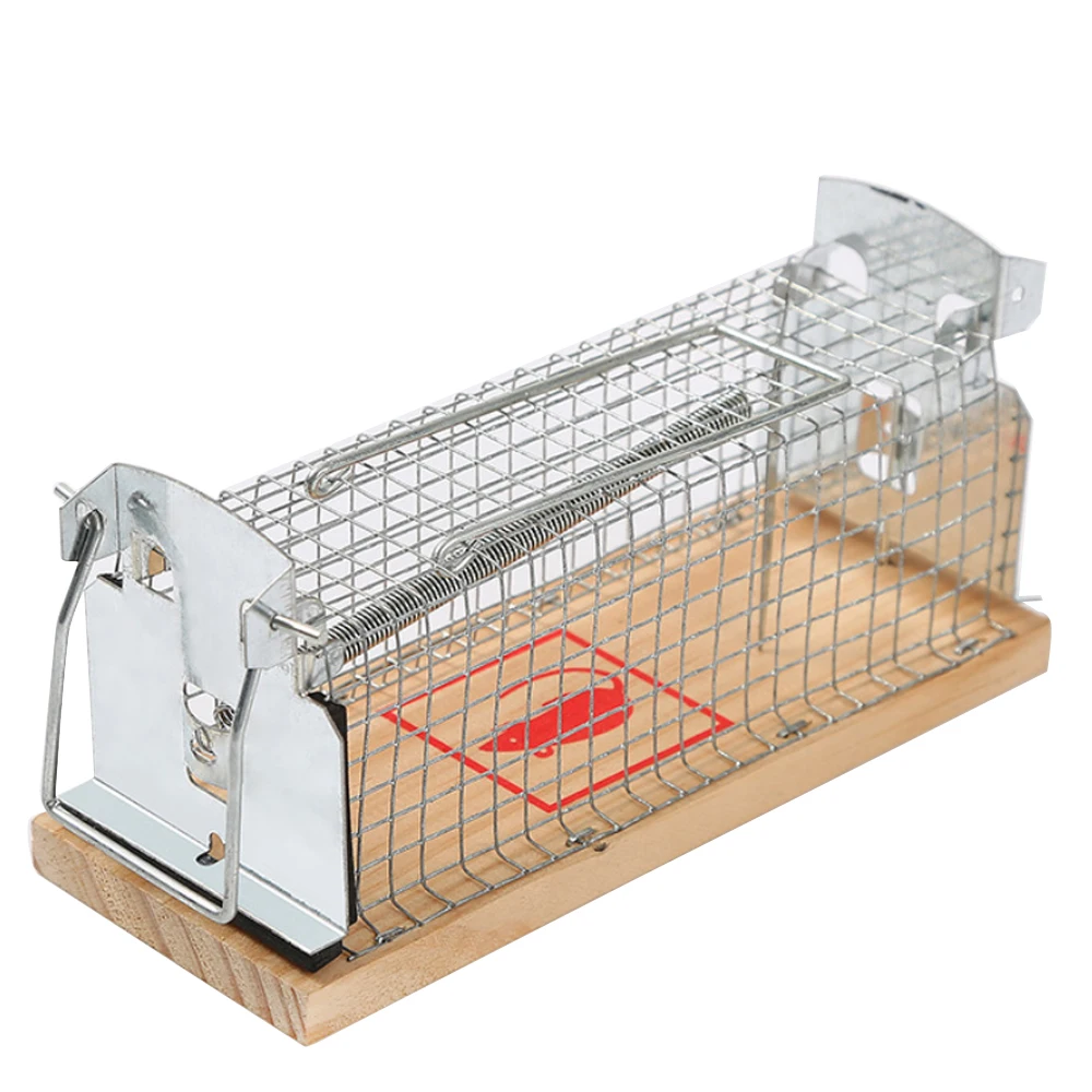 Rat Trap Cage Small Live Animal Pest Rodent Mouse Control Catch Hunting  Trap NEW