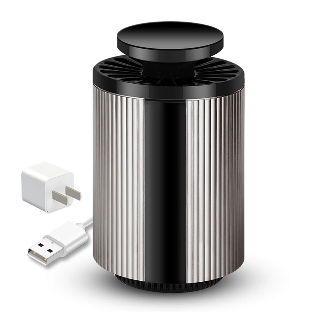 USB лампа от комаров, фотокаталитическая лампа от комаров, домашний Интеллектуальный светильник, товары для здоровья семьи - Цвет: Light Brown Adapter