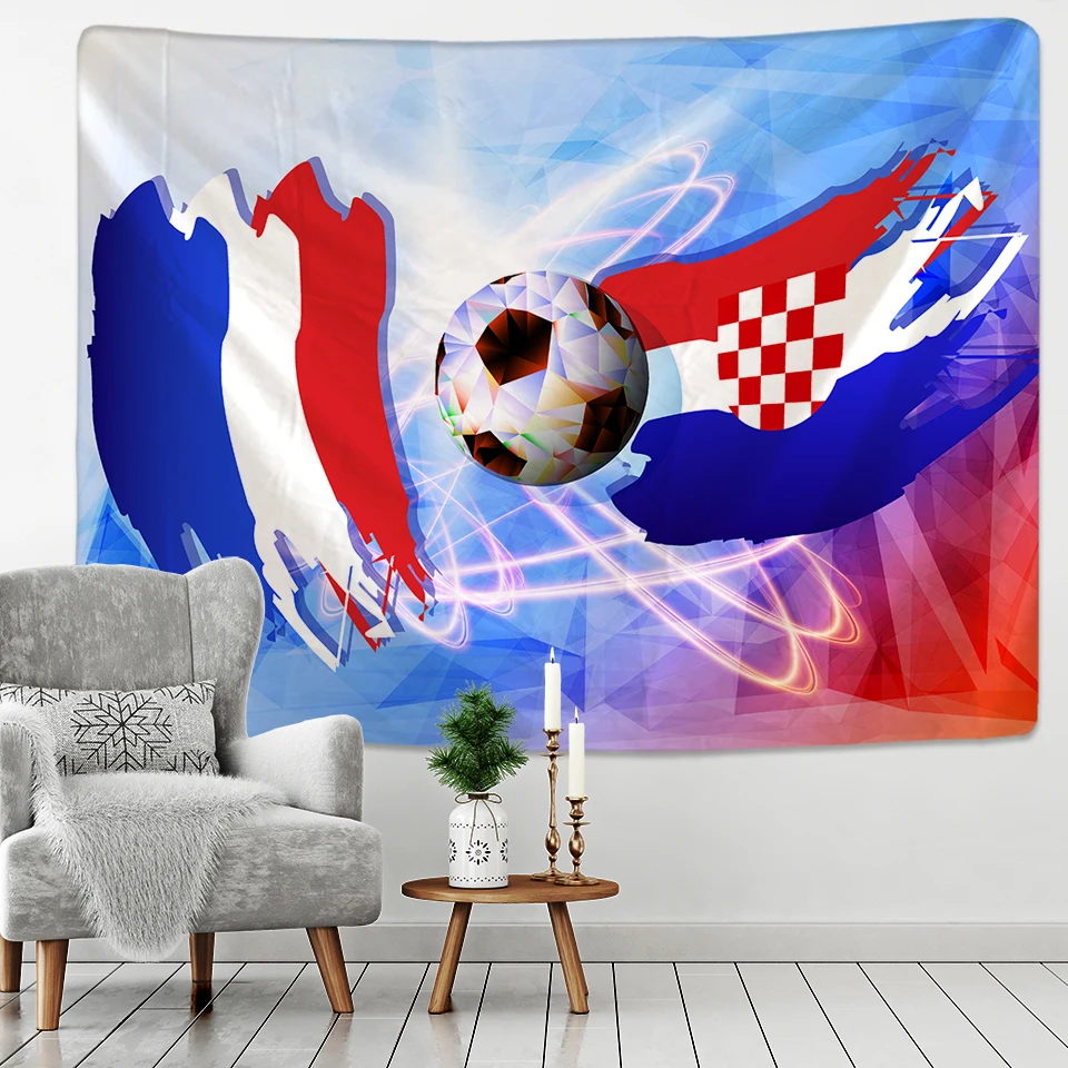 FootballTapestryWallHangingDecorHomeRoomWitchcraftHippieMandalaAstrologyWallpaperBedroomDORMTarotSunMoonCustomHippieRoom | Дом и сад