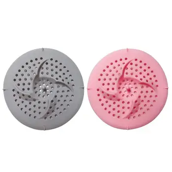 

2pcs Kitchen Sink Floor Drain Cover Bathroom Anti Blocking Hair Drain Filter Strainer Plug Sucker Covering Pad Sealing Plug