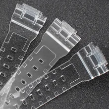 Силиконовый резиновый ремешок для часов для casio BA110 DW5600 DW6900 G7900 GA110 GNW5610 GW9400 ремешок для часов прозрачный ремешок для часов и чехол