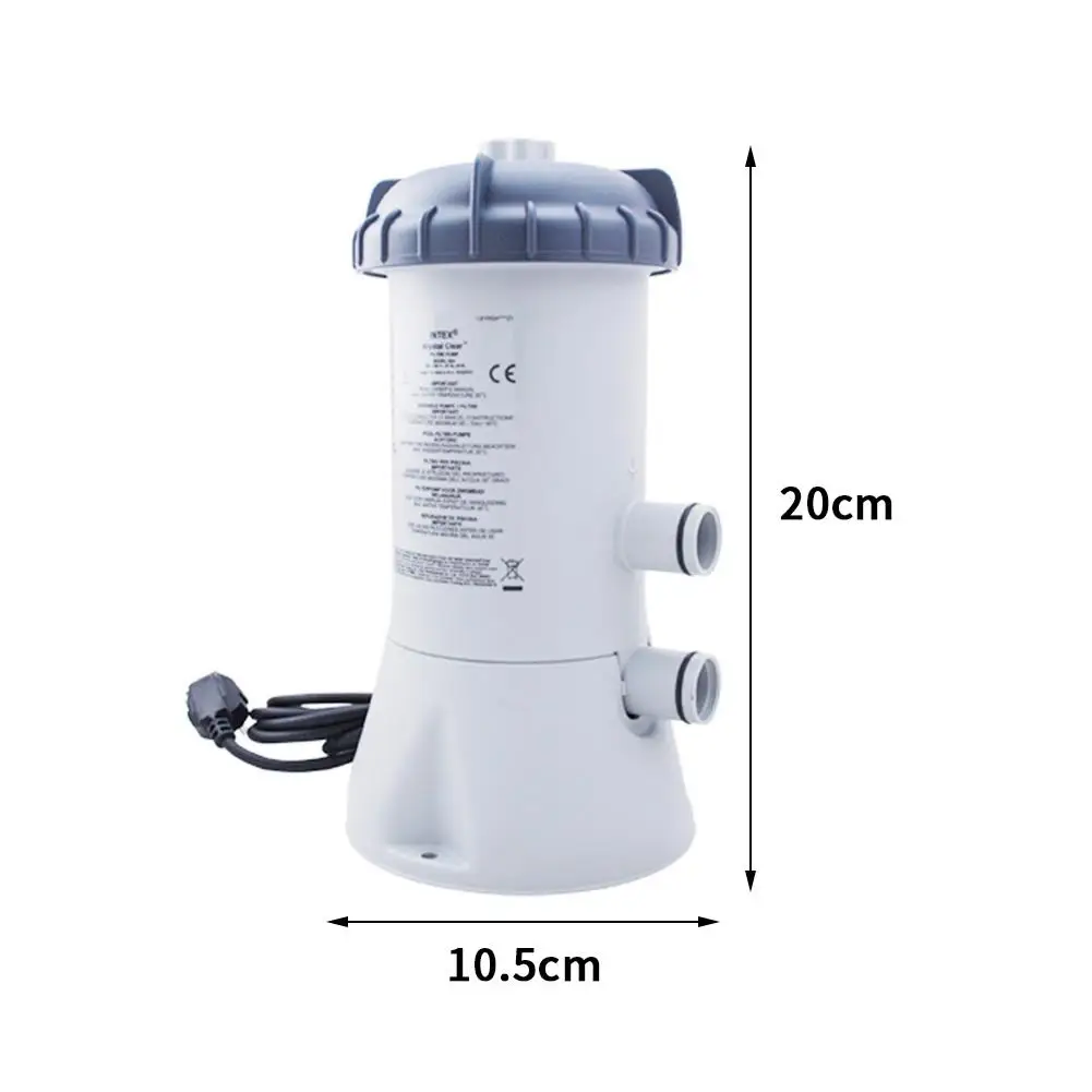 Ensemble doutils de Nettoyage de Piscine pour Pompes /électriques N//Y Pompe de filtres de Piscine /à Cartouche pour piscines Hors Sol Pompe de Filtre de Piscine 220V 530GPH pour INTEX 28604//58604