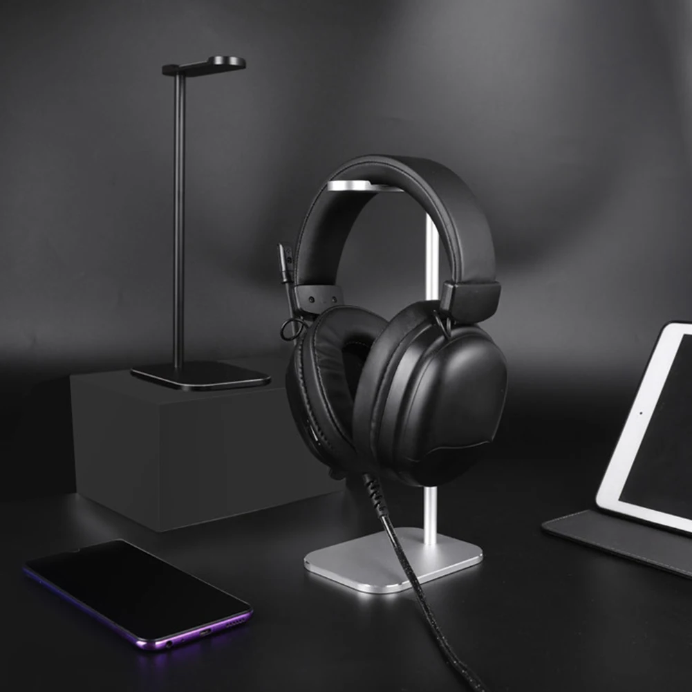 Headphone Stand Holder Internet Cafe Detachable Universal Storage Display Dormitory Aluminum Alloy Stable Orgnizer For All Sizes