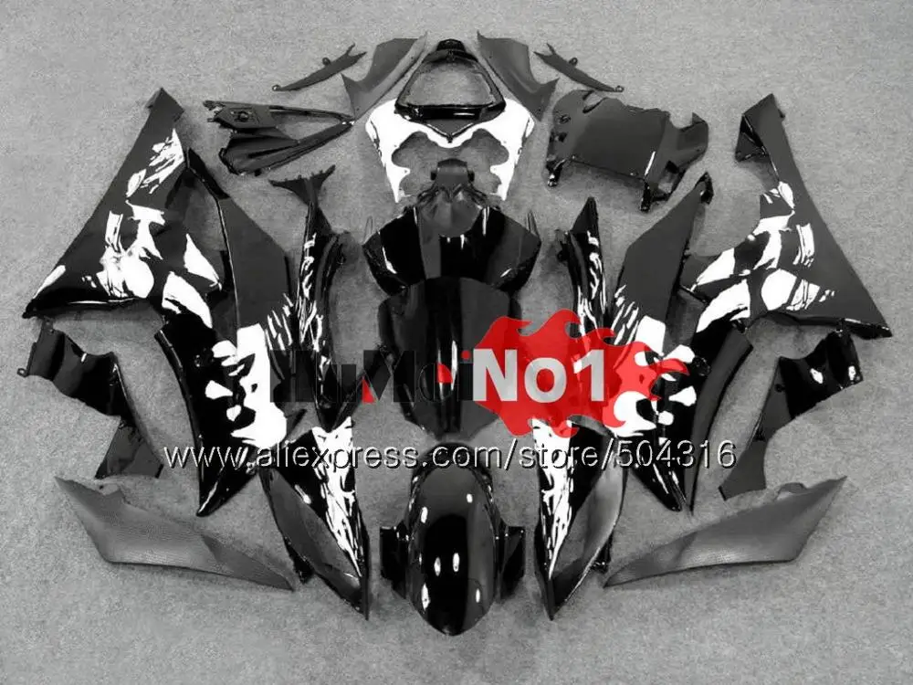 No. 10 YZF-R6 для YAMAHA YZF R6 YZF-600 YZF 600 R 6 43MC. 55 YZF600 YZFR6 2008 2013 08 13, 14, 15, 16 лет Обтекатели Топ желтого цвета - Цвет: No. 10