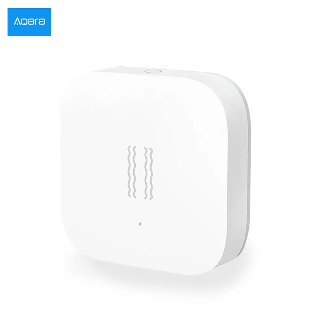 Aqara Shock Sensor Zigbee Smart Motion Vibration Detection Alarm Monitor Work with Apple Homekit Xiaomi Mijia Home App | Электроника