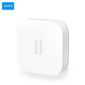 

Aqara Shock Sensor Zigbee Smart Motion Sensor Vibration Detection Alarm Monitor Work with Apple Homekit Xiaomi Mijia Home App