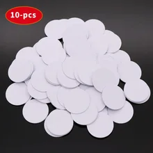 10 шт. Ntag215 14443A тег стикер ключевые бирки 13,56 МГц Llaveros Llavero Token Patrol универсальная Метка RFID Метка Мини NFC телефонный тег