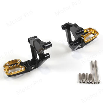 

Rear Footrests For HONDA X-ADV 750 2017 - 2018 Folding Passenger Foot Rests Pegs Pedal Motorcycle Accessories Parts Rearset Gold