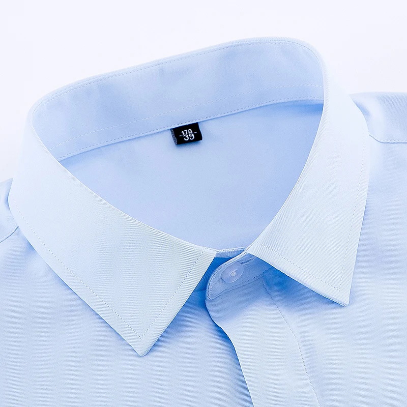 Men White Tuxedo Shirt Regular Fit Long Sleeve French Cufflinks Luxury Formal Button Cuff Business Shirts Party Wedding 4XL