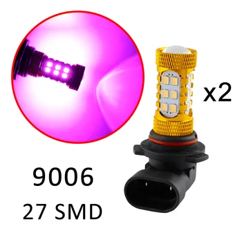 

LED Foglight Bulbs Accessories 9006 9012 9006HP 9006XS Fit For Car Driving Fog Light DRL Purple Color Lamp Trim