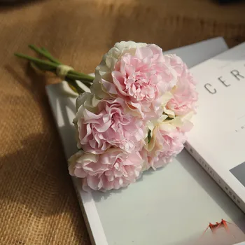 

Multicolor Artificial Fake Plastic Peony Plant Flowers Leisure decoration Home Garden Wedding Decor fashion Beautiful home art