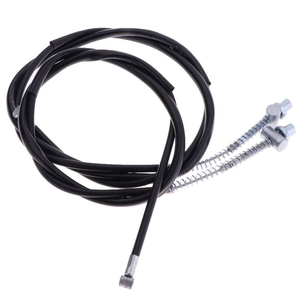 2pcs Motorcycle Brake Cable Line Wire - Front And Rear For Yamaha PW 50