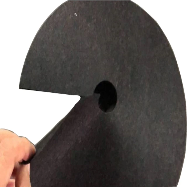 10 Db Fekete Gyomnövényes Ruhával Nem Szőtt Kertészkedés Lebontható Gyomirtó Kendő Talajtakaró Mezőgazdasági Gyümölcsös Gyomnövényszövet - Image 2