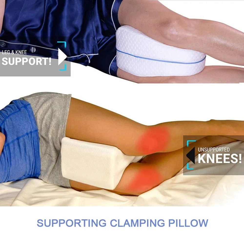 Подушка для ног из хлопка с эффектом памяти, Подушка для беременных женщин, подушка для колена, подушка для ног, удобная подушка для сна, не давит