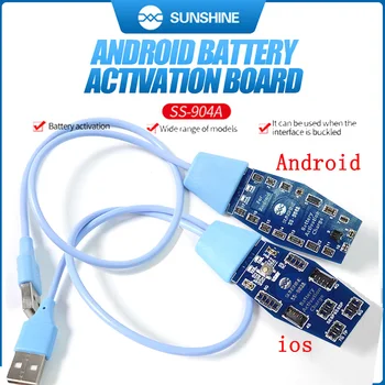 

SUNSHINE SS-904A Battery Quick Charging Activation Board For iPhone 11 Pro Max XS MAX XR X 8 7 6S And Samsung Huawei Android