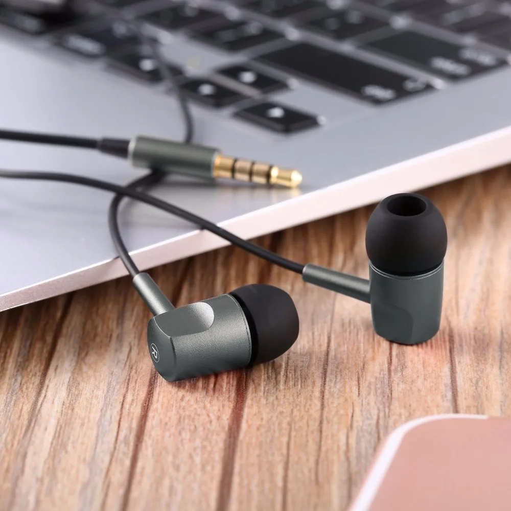  Stereo In-Ear Ohrhörer Kopfhörer Mikrofon Mic Kopfhörer Volumen Control Universal Headset für IPhon