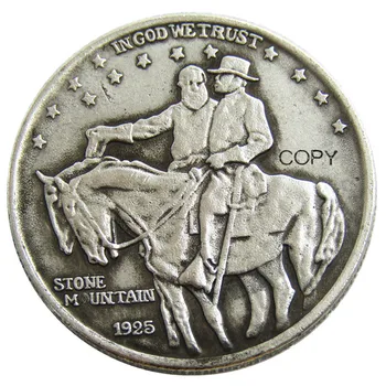 

1925 Stone HALF DOLLAR Silver Plated Copy Coin