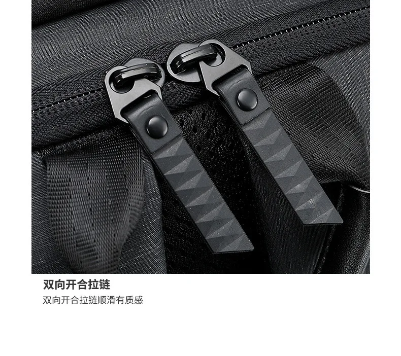 Модная Простая USB Компьютерная сумка, мужской деловой рюкзак, Мужская трендовая дорожная сумка, Повседневная Студенческая водонепроницаемая сумка