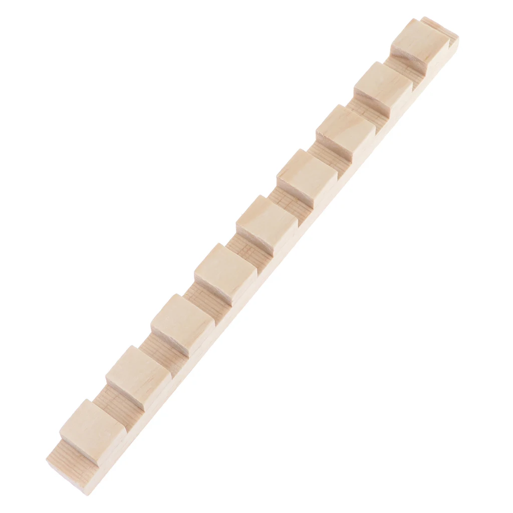 26cm Wooden Mould for Domino Blocks Set Dominoes Building Blocks Racing Toy Tile Game for Party Gift
