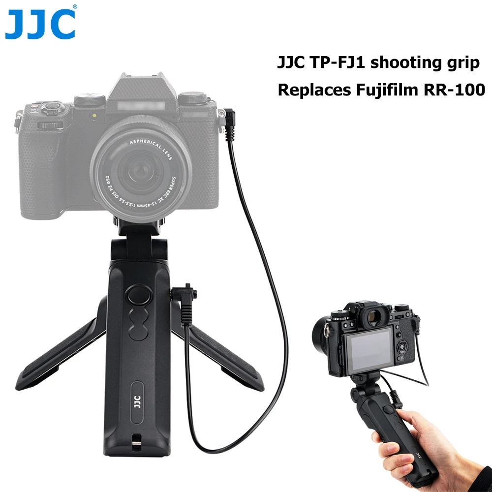 JJC RR 100 Remote Grip Tripod Stand for Fujifilm XT5 XT4 XT3 X H2S XE4