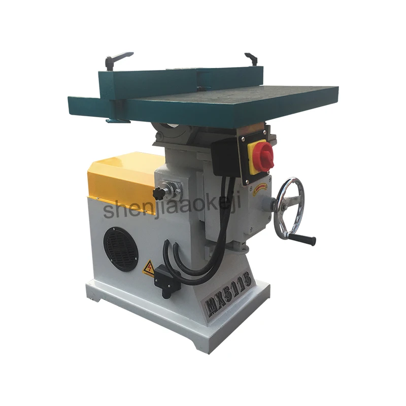 

220/380V Vertical High Speed Wood Router Spindle Shaper Machine MX5115 Desktop Milling Trimming Machine Woodworking Equipment