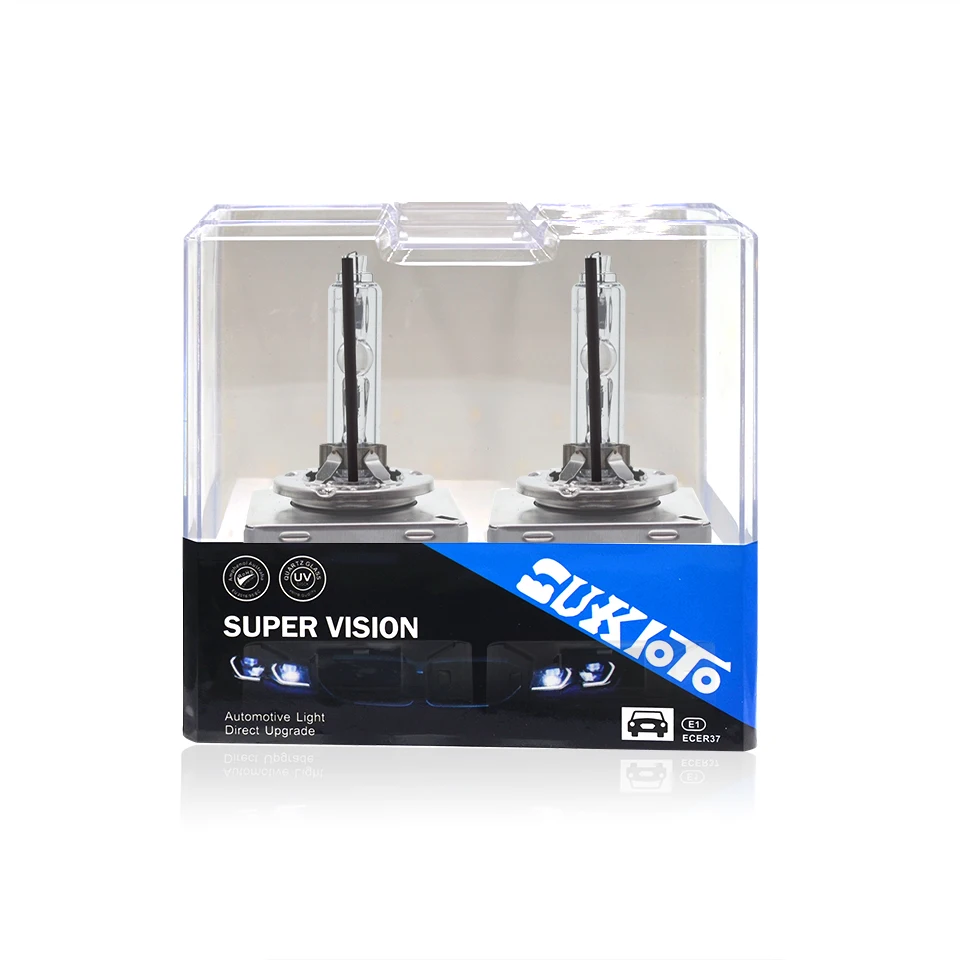 SKYJOYCE All Metal HID Bulbs Xenon 35W D1S 6000K 55W D3S 4300K 5000K 8000K HID Headlight Lamps For D1S D3S Car Reactor Xenon Kit