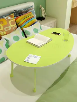 

Bed Table Folding Lazy Computer Desk Home Simple Bay Window Table Dormitory Bed Student Writing Small Desk