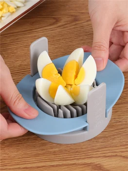 

Household multifunctional three-in-one egg slicer cutter kitchen tool