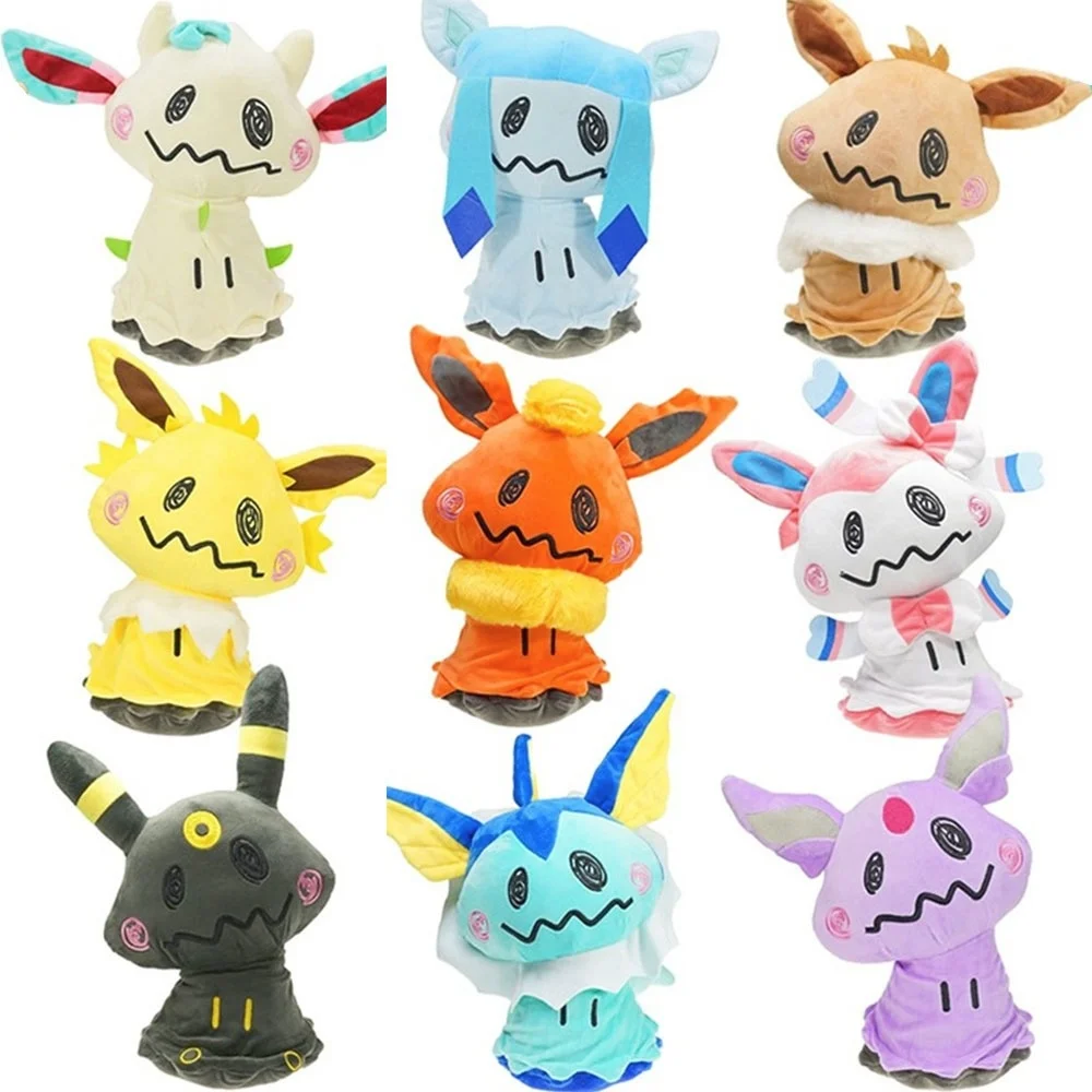 Плюшевые куклы 22 см Покемон игрушка Eevee гласеон Leafeon Umbreon зеркан джелтеон Flareon Vaporeon
