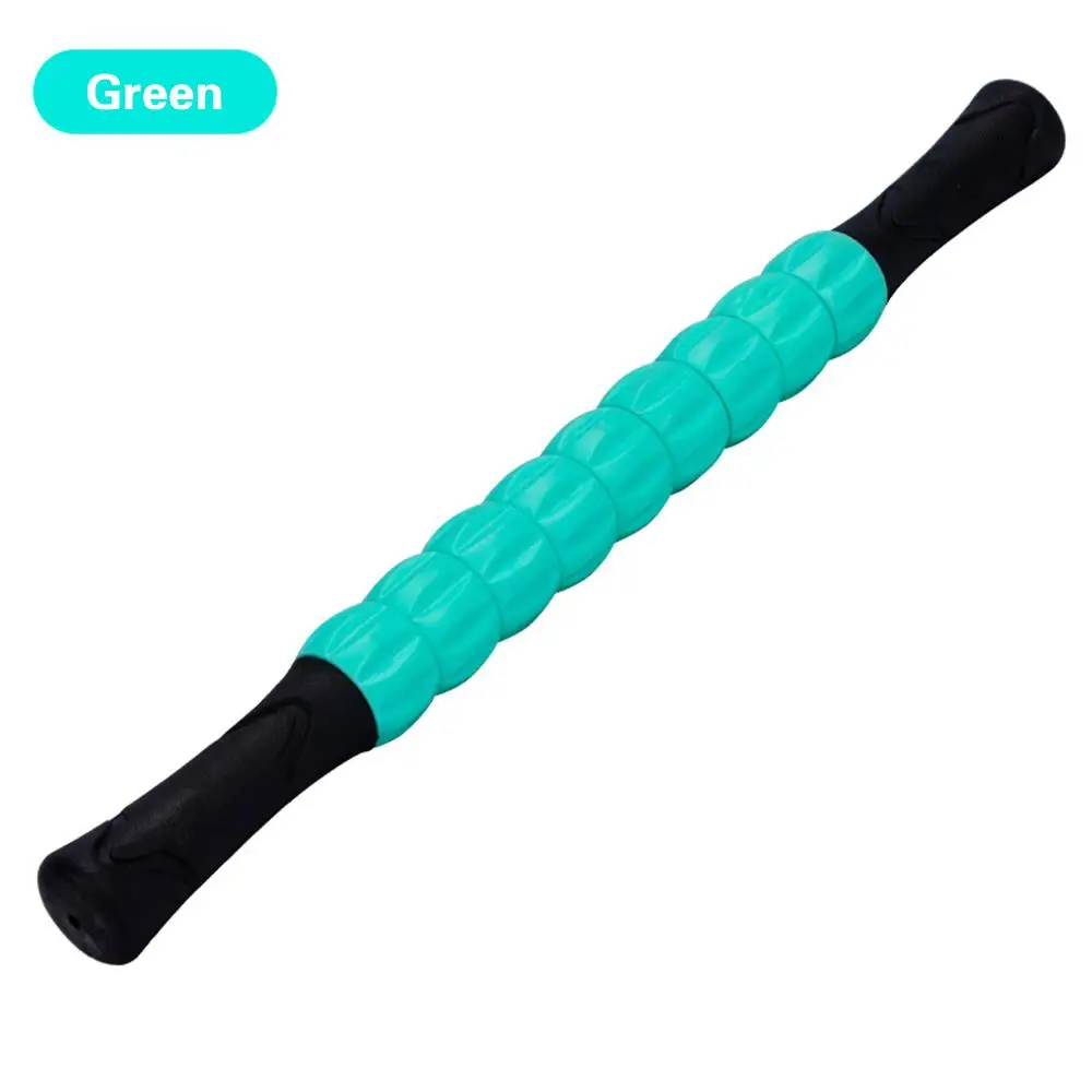 

Massage 5 Color Yoga Massage Stick Muscle Massage Stick PVC Relaxed Roller Portable Massage Stick Simple Gear Leg
