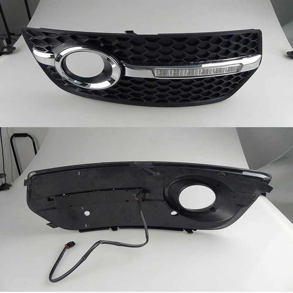 Автомобильная проблесковая 1 комплект DRL Для Audi Q5 2010 2011 2012 2013 светодиодный Дневной