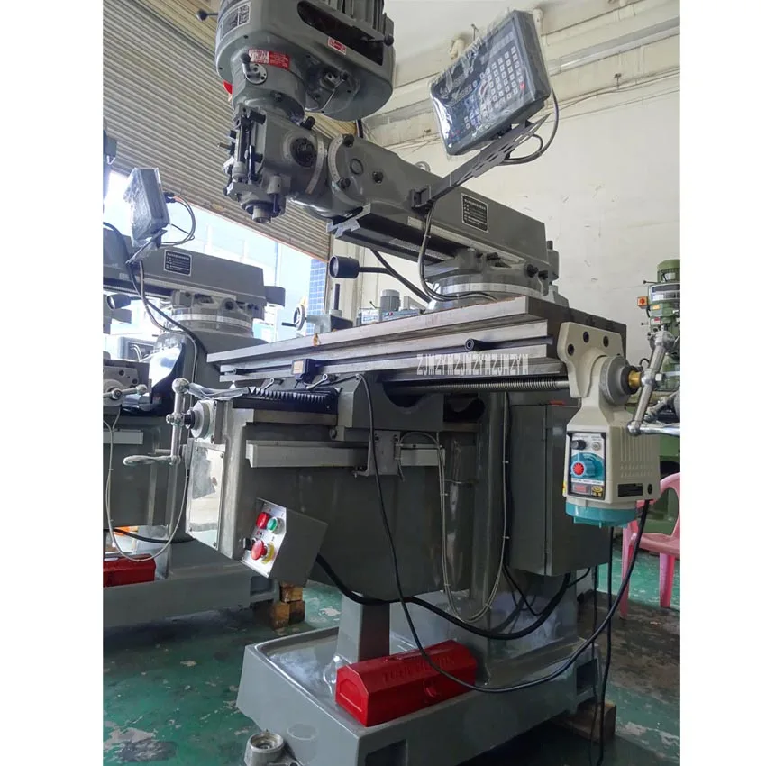 

S4 Professional Desktop Milling Machine Milling Machine Tools Industrial Vertical Milling Machine 220V/380V 254x1270mm(10"x50")