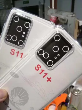 

100pcs/lot by DHL For Samsung Galaxy S11 S11 Plus Case Silicon Clear Soft TPU Rubber Cover For Samsung S11E M40S 60S 80S