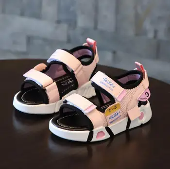 

Summer Baby Girls Boys Sandals Children Beach Sandals Soft Bottom Non-slip Infant Shoes Kids Outdoor Sport Shoes