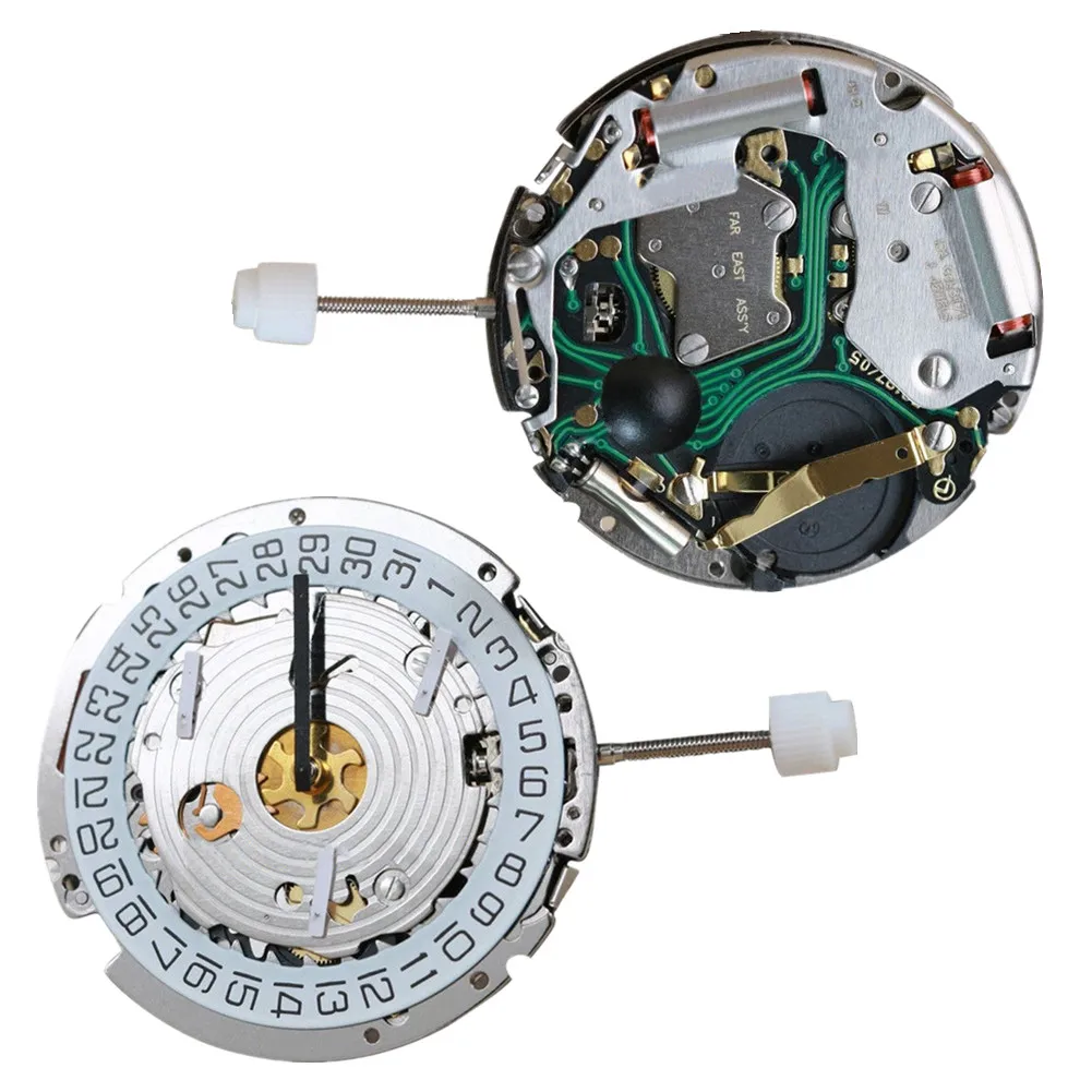 

New Replacement Crystal Chronograph Watch Movement For ISA 8171 Quartz Movement
