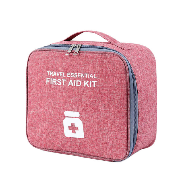Layered Medicine Box Large-Capacity Home Portable Waterproof Fabric Medicine Cabinet Storage Box First Aid Kit