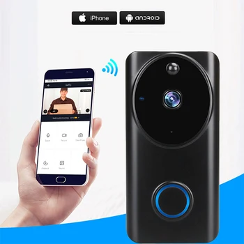 

Tuya 1080P WiFi Video Doorbell Smart Video Intercom APP Control Phone Call Monitor Night Vision Camera Smart Life