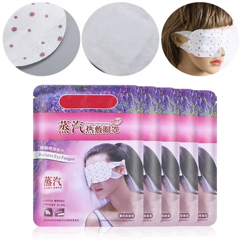 

1 PC New Fashion Lavender Self-Heating Steam Eye Mask Soothing Anti-Puffy Sleeping Patch Warm Relieve Fatigue Relaxing Eye Mask