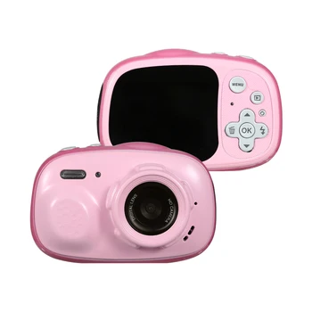 

Photography Q1 Mini Kids Digital Camera 5MP 2.0 Inch IPS Display 3M IP68+8GB Card Birthday Festival Gift for Children Boys Girls
