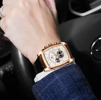 ONOLA – montre à quartz en acier inoxydable pour hommes, nouvelle mode business, luxe, marque supérieure, en cuir, 2021 4
