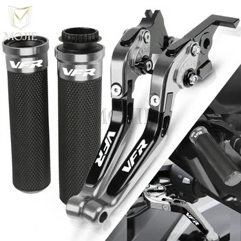 

For Honda VFR800 VFR 800 1998-2004 VFR800 Fi/W1 1998-2001 Motorcycle Accessories CNC Brake Clutch Levers Handlebar Hand Grips