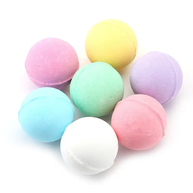 1 pcs organic bath salt ball natural bubble bath bombs ball rose