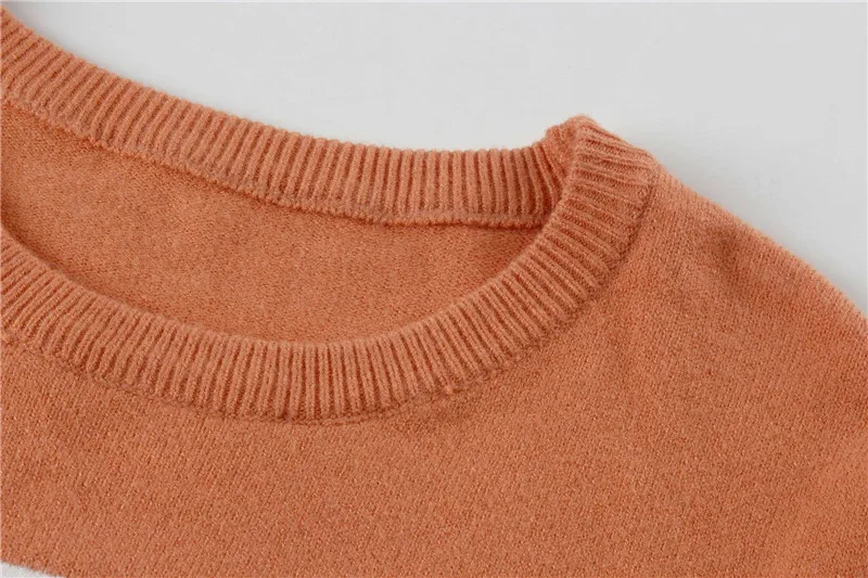 2020 autumn and winter new product net red color matching knitted sweater leopard stripes Pullover Slim female cheap top