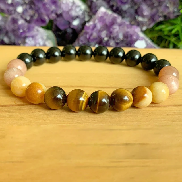 Bracelet to Balance & Strengthen Solar Plexus Chakra Crystals Online