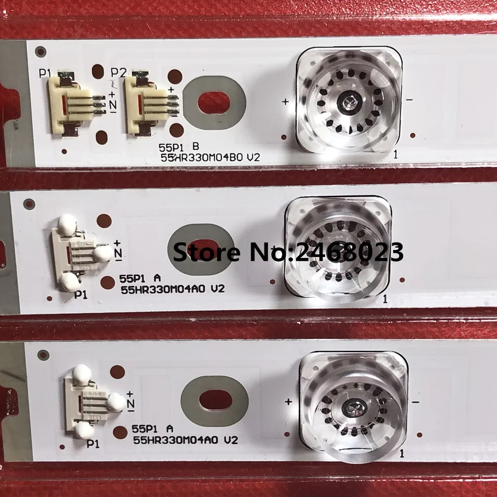 9 шт./лот для TCL B55A769U ЖК-панель с подсветкой 55HR330M04A0 V2 ЖК-панель Новинка