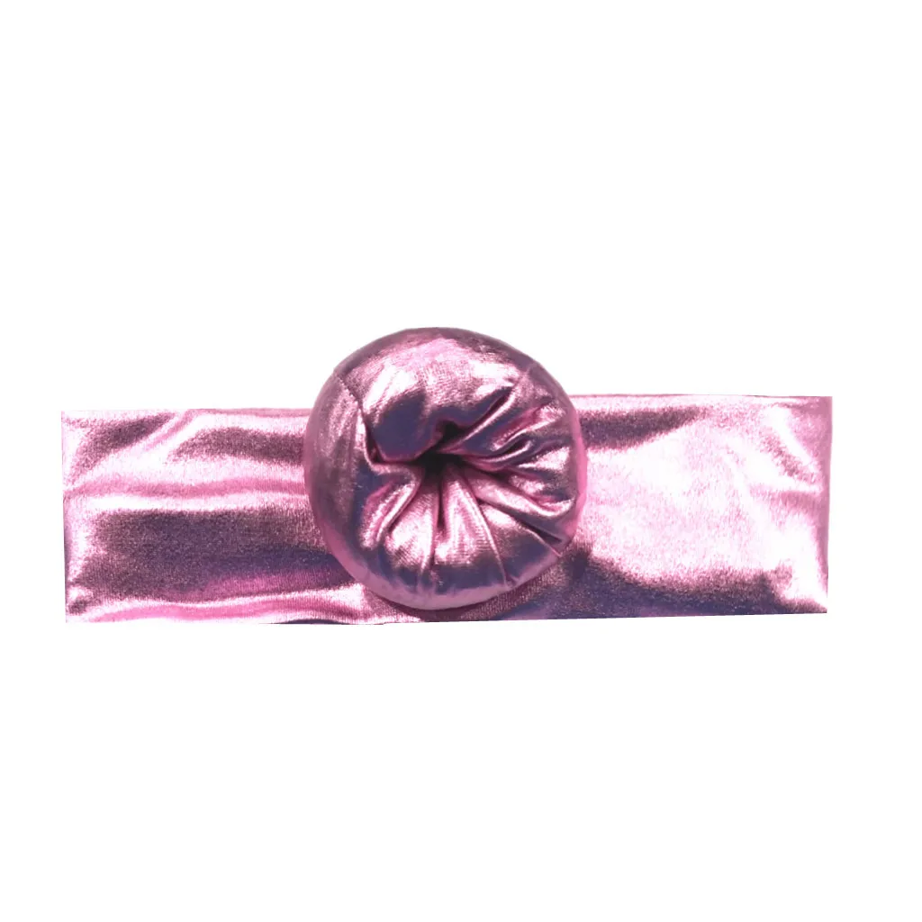 Fashion Newborn Toddler Kids Baby bronzing ball elastic hair accessories Baby Unisex girls boys Cotton Headband