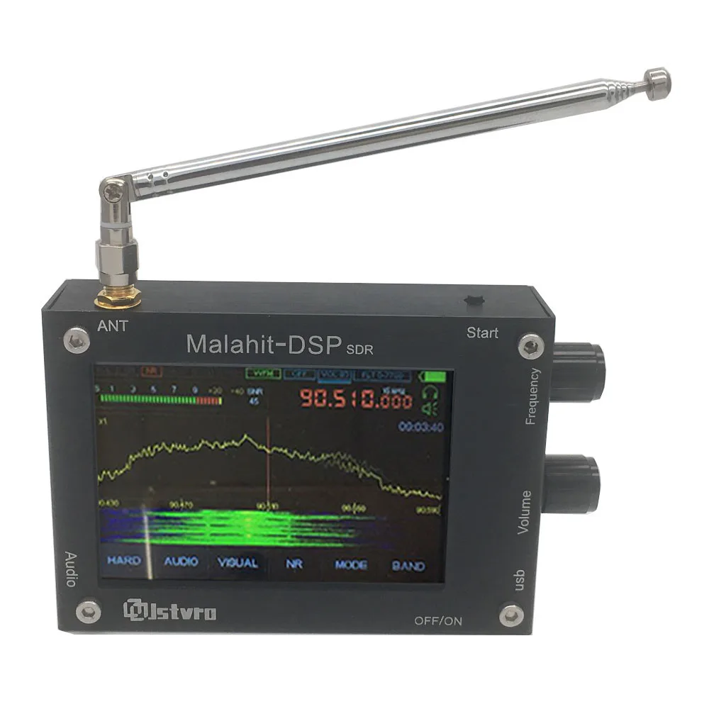 V1.10B Version 50Khz-2GHz Register code Malachite SDR Radio Malahit DSP Receiver DFU Firmware update + Antenna | Электроника