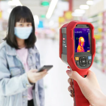 

UNI-T Thermal Imager Thermometer with PC Software Analysis Type-C USB Interface Imaging Camera Photographed Temperature Tester