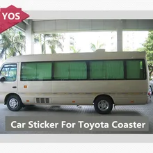 Автомобильная Наклейка для Toyota Coaster Body внешняя декоративная наклейка Coaster дверная Автомобильная боковая наклейка модификация продукта